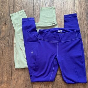 Athleta and Ivivva Girls Leggings 12